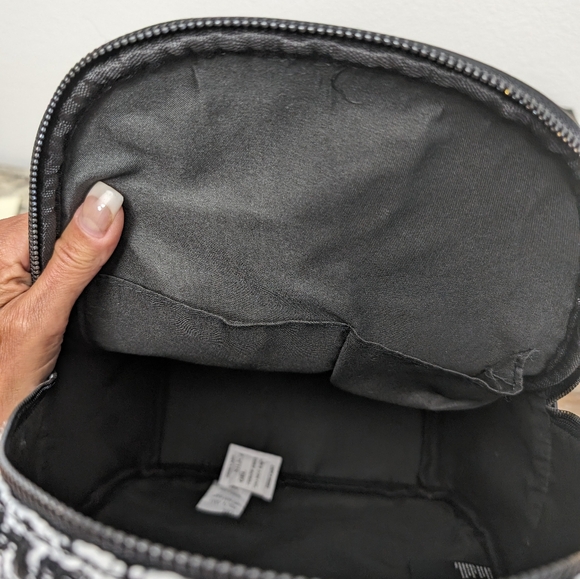 NWT Badgley Mischka Tweed/Quilted Vegan Leather Backpack - Picture 9 of 11